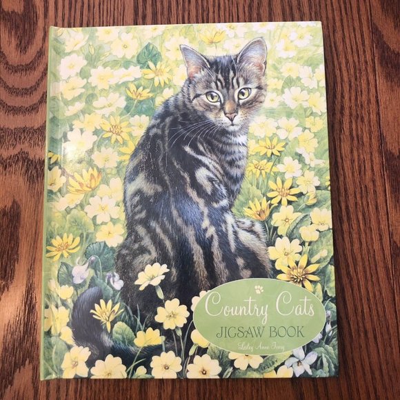 Country Cats Jigsaw Book 4 Puzzles - Lesley Anne Ivory - Picture 1 of 9